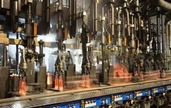 промышленное предприятие производственной линии бутылки стекла 220V