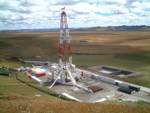 Тележка отверстия скважины нефтяной скважины нефти и газ месторождения нефти RG API стандартная установила мобильные буровую установку ZJ30 750hp и снаряжение Макс d Workover