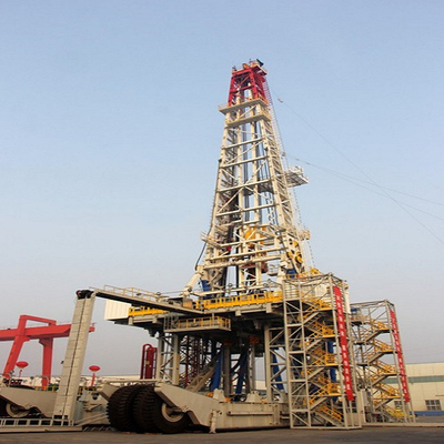 Тележка отверстия скважины нефтяной скважины нефти и газ месторождения нефти RG API стандартная установила мобильные буровую установку ZJ30 750hp и снаряжение Макс d Workover