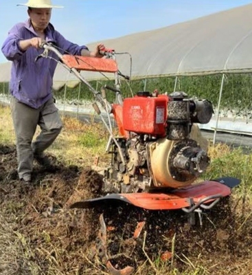 Ротационный тиллер электрическая косилка для газона с катушками Farmland Tractor